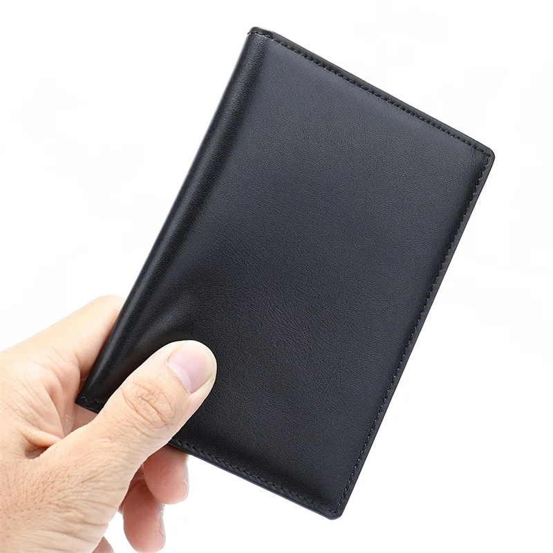 MVA Men's Travel Passport Cover Genuine Leather Business Passport Holder Men Leather Wallet for Cards Male Purse Men Cardholder