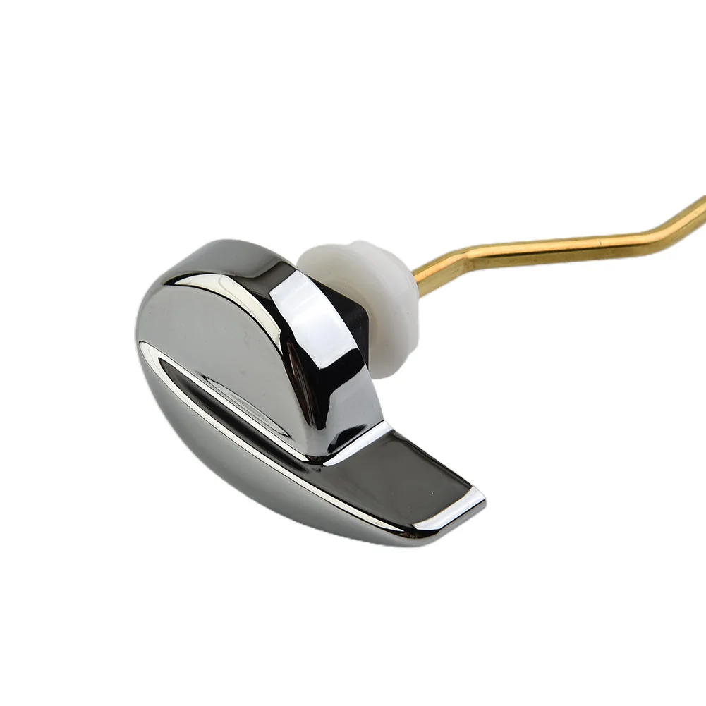 For Toilet Handle Flush Lever Handle Replacement Spare Parts Toilet Universal Zinc Alloy+copper Accessories