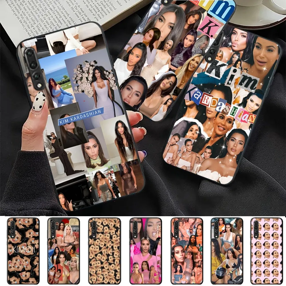 K-Kardashian Actress K-Kim Phone Case For Huawei P 8 9 10 20 30 40 50 Pro Lite Psmart Honor 10 lite 70 Mate 20lite