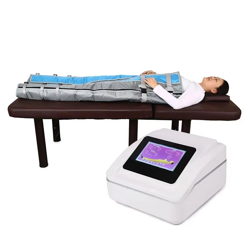 Desktop Pressotherapy Body Slimming Air Pressure Lymph Drainage Machine Suit