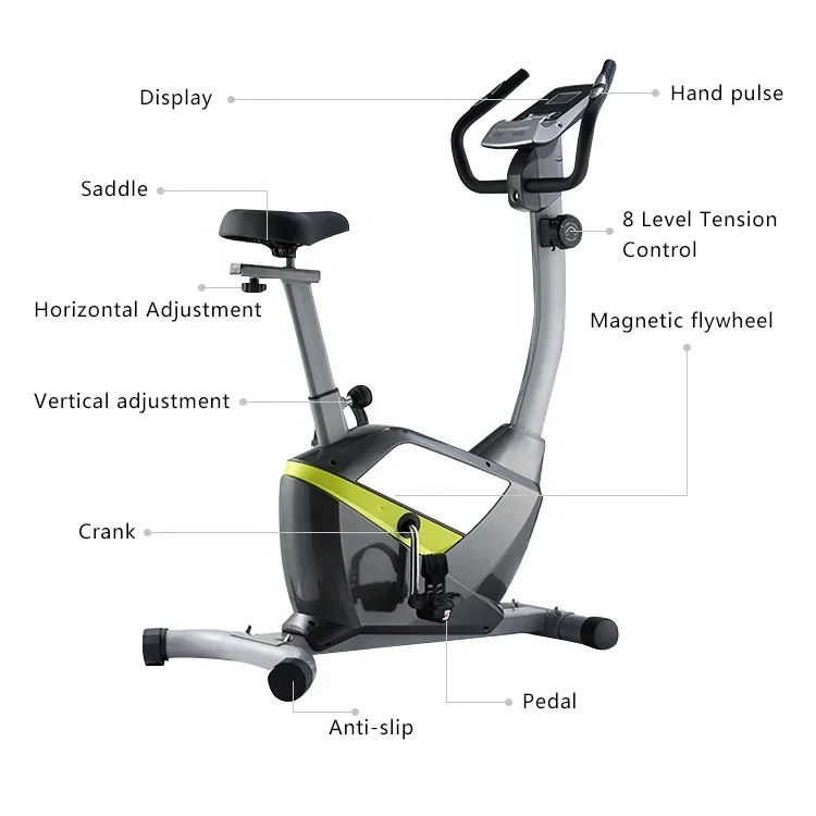 cross-border  Equipment Body Fit Indoor Exercise Simple Programmable Stationary Bike