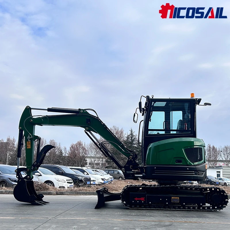 

New excavator 35U hydraulic micro excavator compact agricultural machinery CE/EPA certified crawler excavator