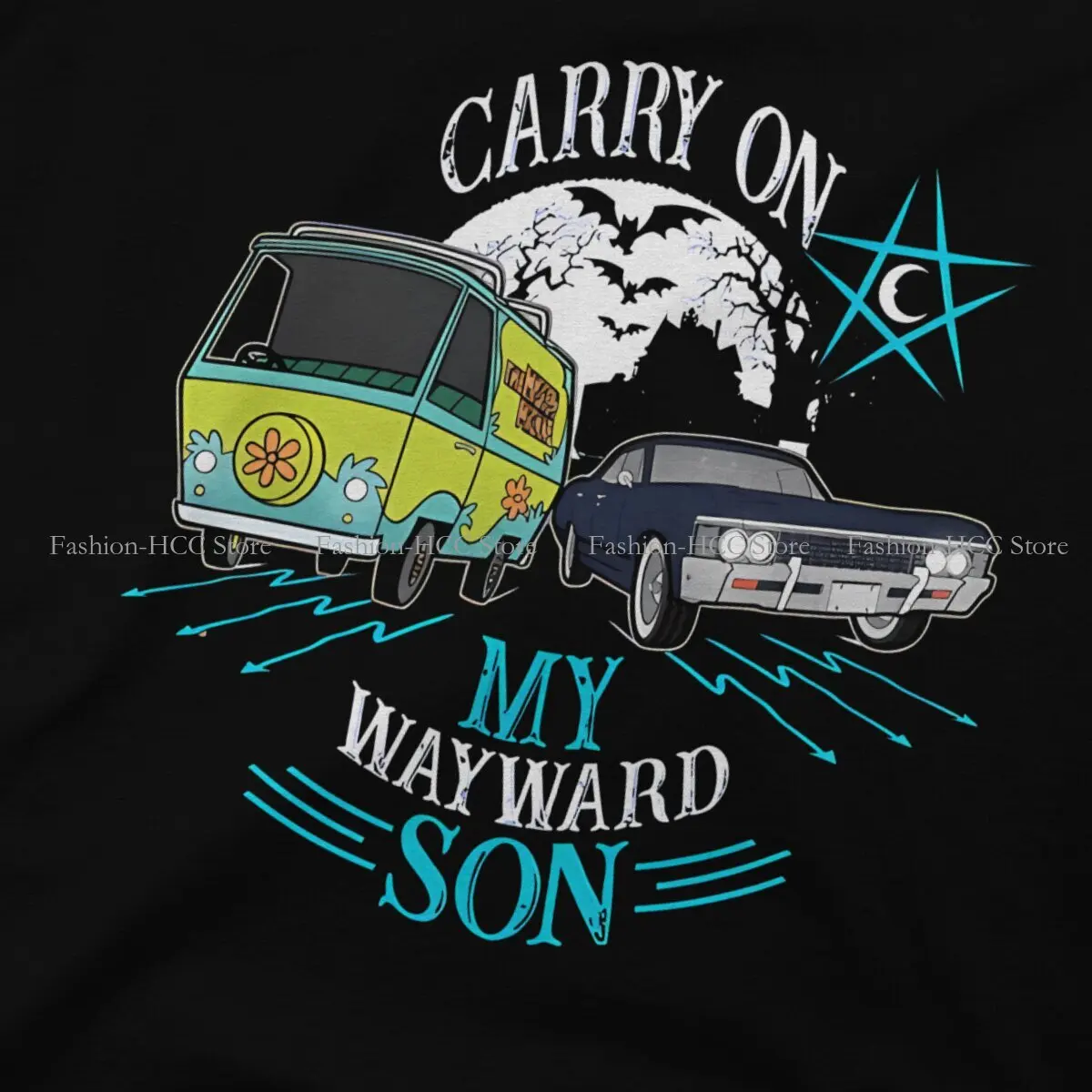 Carry On My Wayward Son (2) Unique TShirt Dean Winchester Supernatural Comfortable New Design Gift Idea  T Shirt Short Sleeve