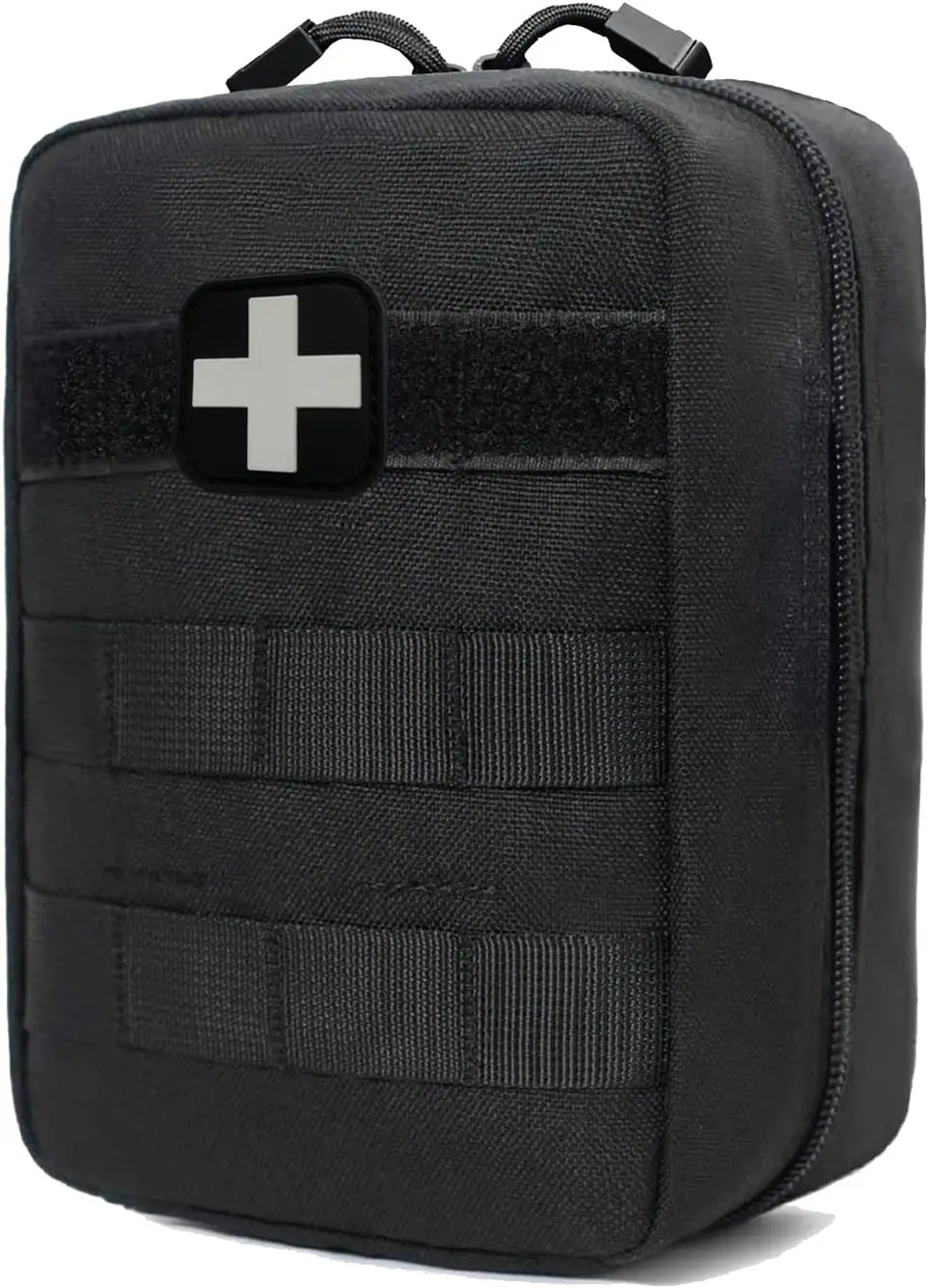 

Tactical Medical First Aid Kit Pouch with MOLLE, Water-Resistant for Camping Hiking Hunting Car Home Emergency