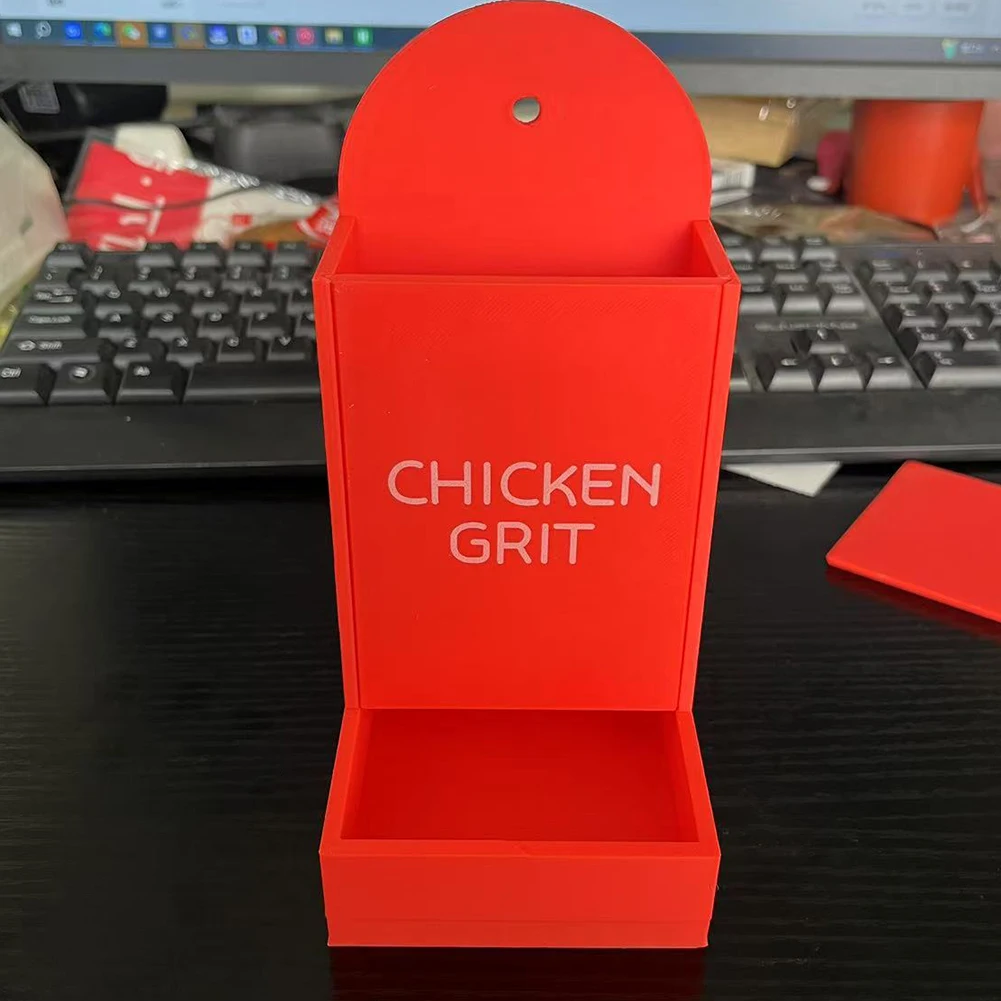 オイスターシェルフィーダー精密栄養ハンギングチキンフィーダー無駄のないデザイン自動チキンフィーダーチキン小屋アクセサリー