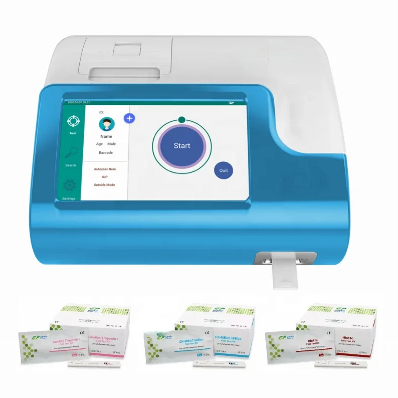 

Bestseller MY1100 POCT Immunofluorescence Quantitative Analyzer, Immunoassay Analyzer HBA1C T3 T4 Tsh