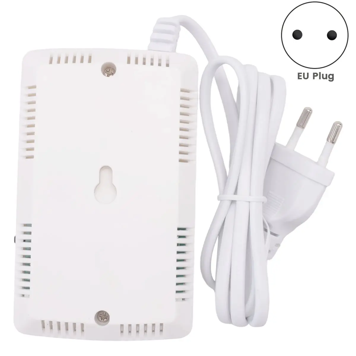 DT38 Gas Leak Detector Combustible Propane Butane Methane Leak Warning Combustible Gas Alarm Sensor for Home Security EU Plug