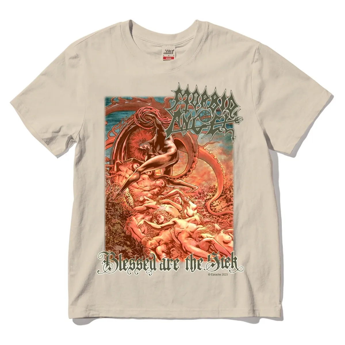 Morbid Angel 'Blessed Are The Sick' Hi Res Print Sand T shirt - NEW