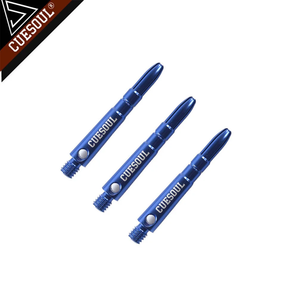 CUESOUL 35/41/48mm Alluminio 2BA Freccette Alberi Professionali Freccette Accessori 4 Colori