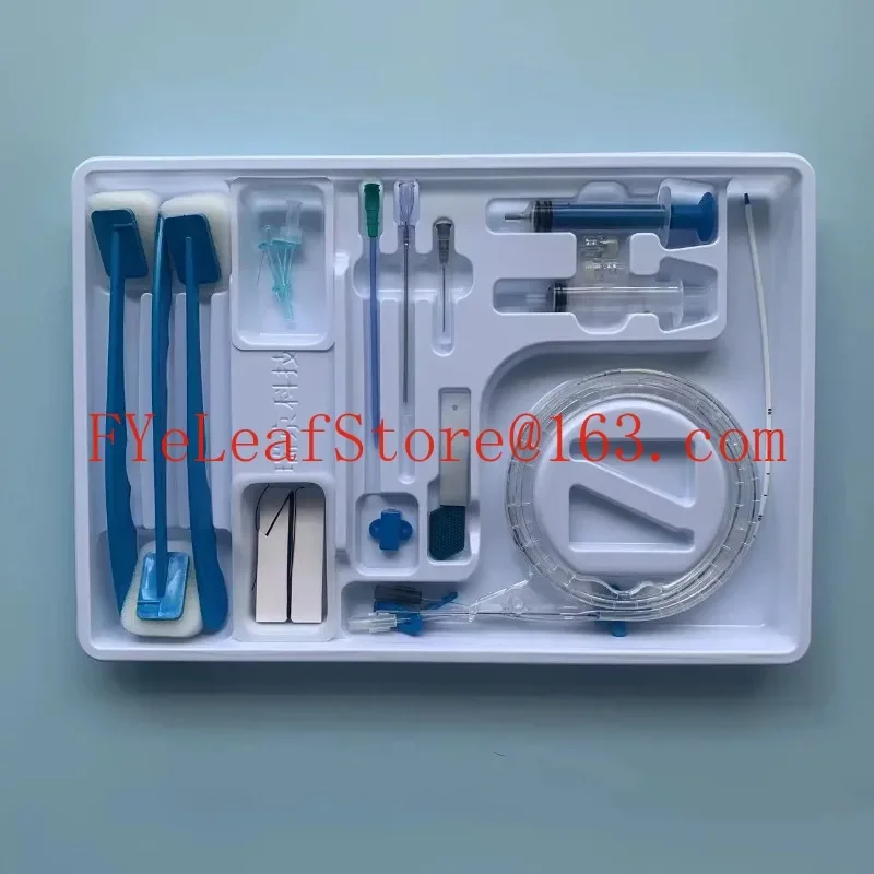 Disposable central venous catheter puncture nursing bag catheter bag PICC nursing bag single cavity double cavity