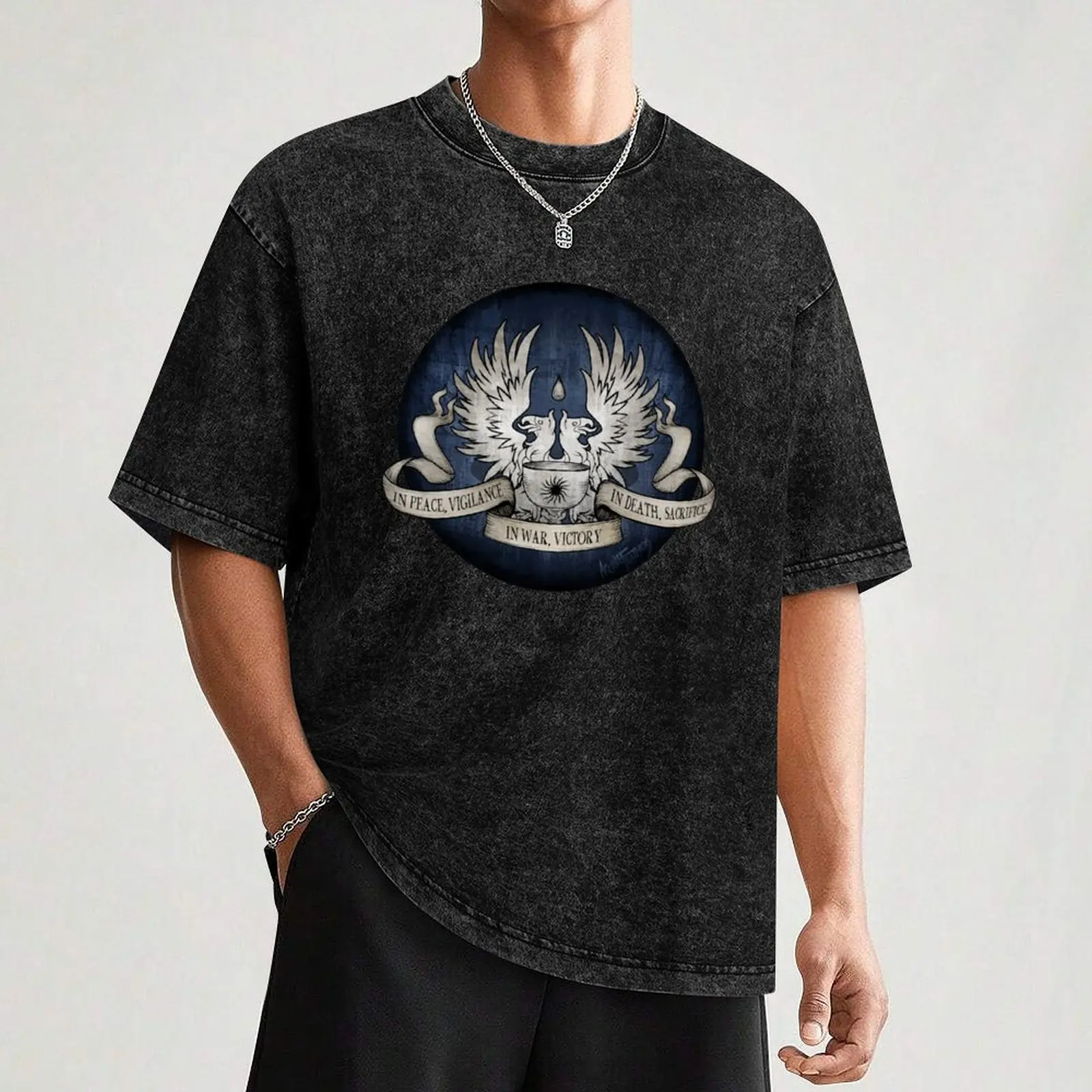 Dragon Age: Grey Warden Rite T-Shirt Work Wear Lightweight Tee