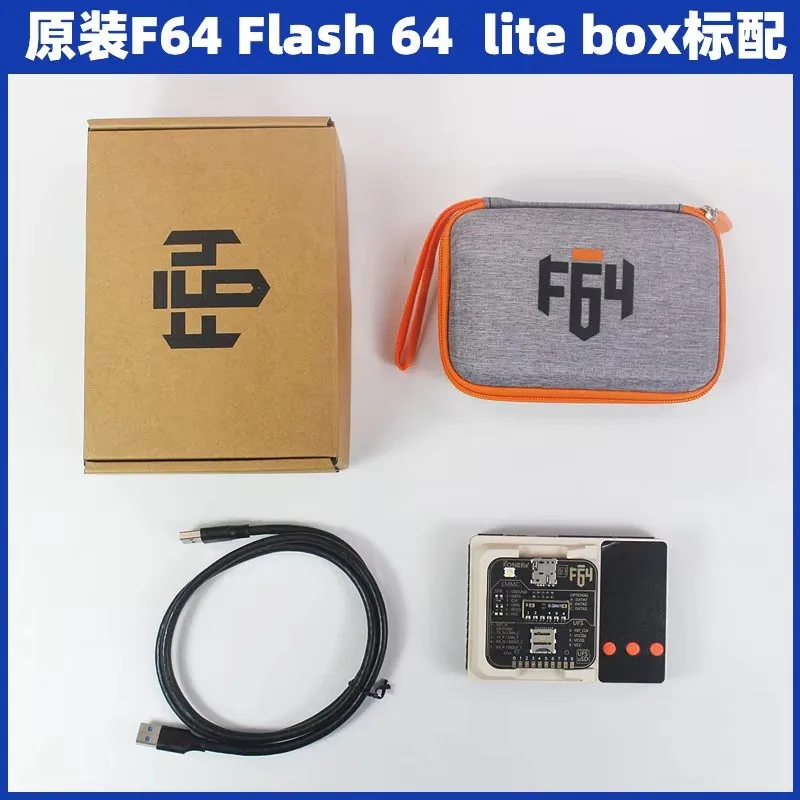 2026 New F64 Lite UFS EMMC ISP V2 Full Set Original Flash Tool Box HSG1 FPC V2 EMMC FPC For Phone Memory Chip Data Repair tools