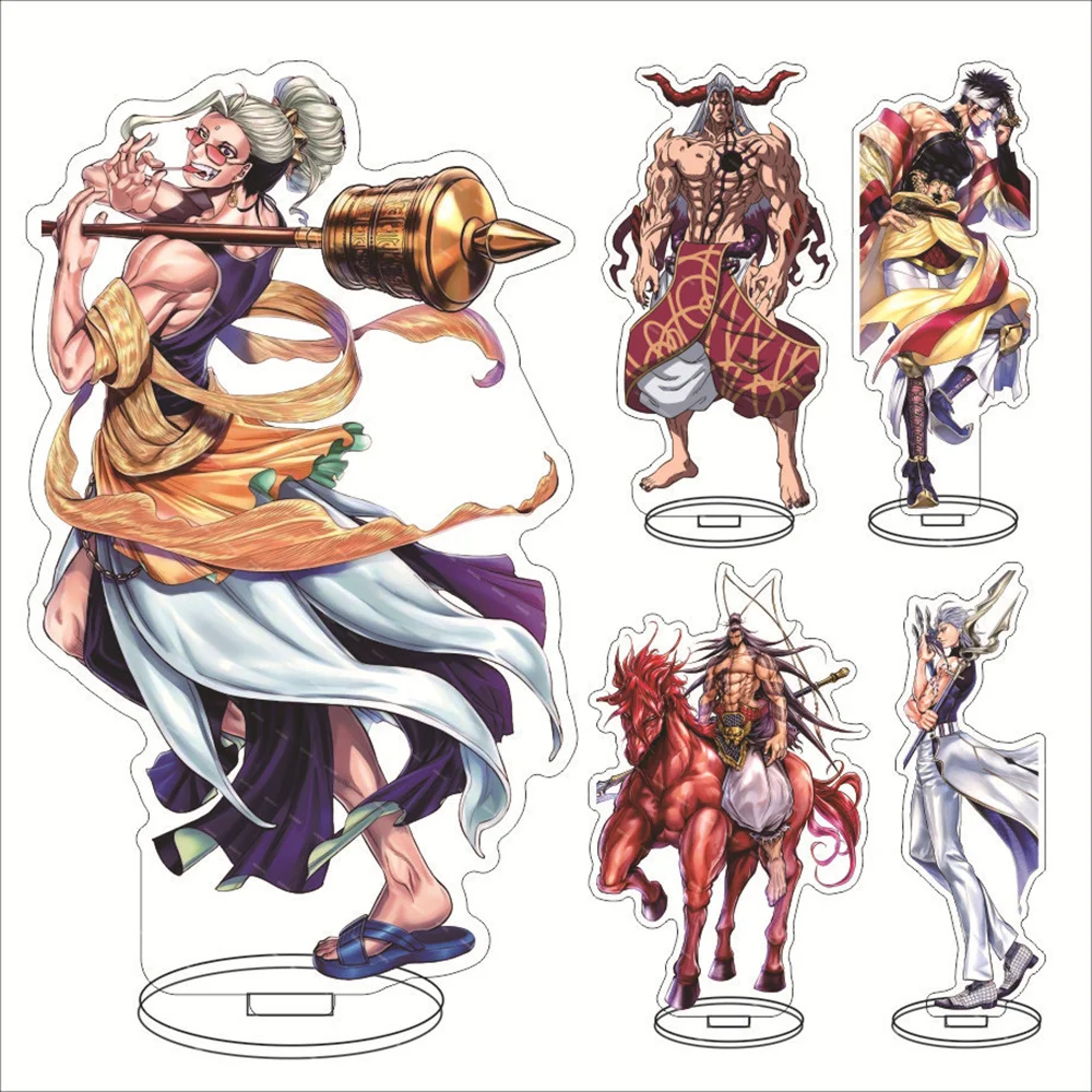 6CM Charm Anime Record of Ragnarok Acrylic stand Model Cosplay Characters Ornament Accesorios Goods Collection Gifts