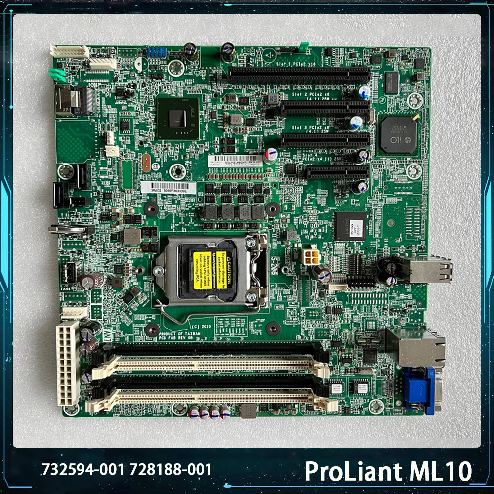 For HP ProLiant ML10 C204 732594-001 728188-001 Motherboard High Quality Fully Tested Fast Ship