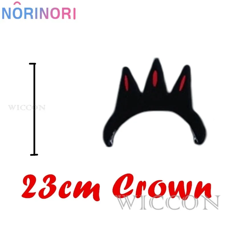 

qq023Anime Hazzbin for Game Fans Hotel Charlie Cosplay Crown Headwear Props Halloween Costume Prop Accessories Adult Wo