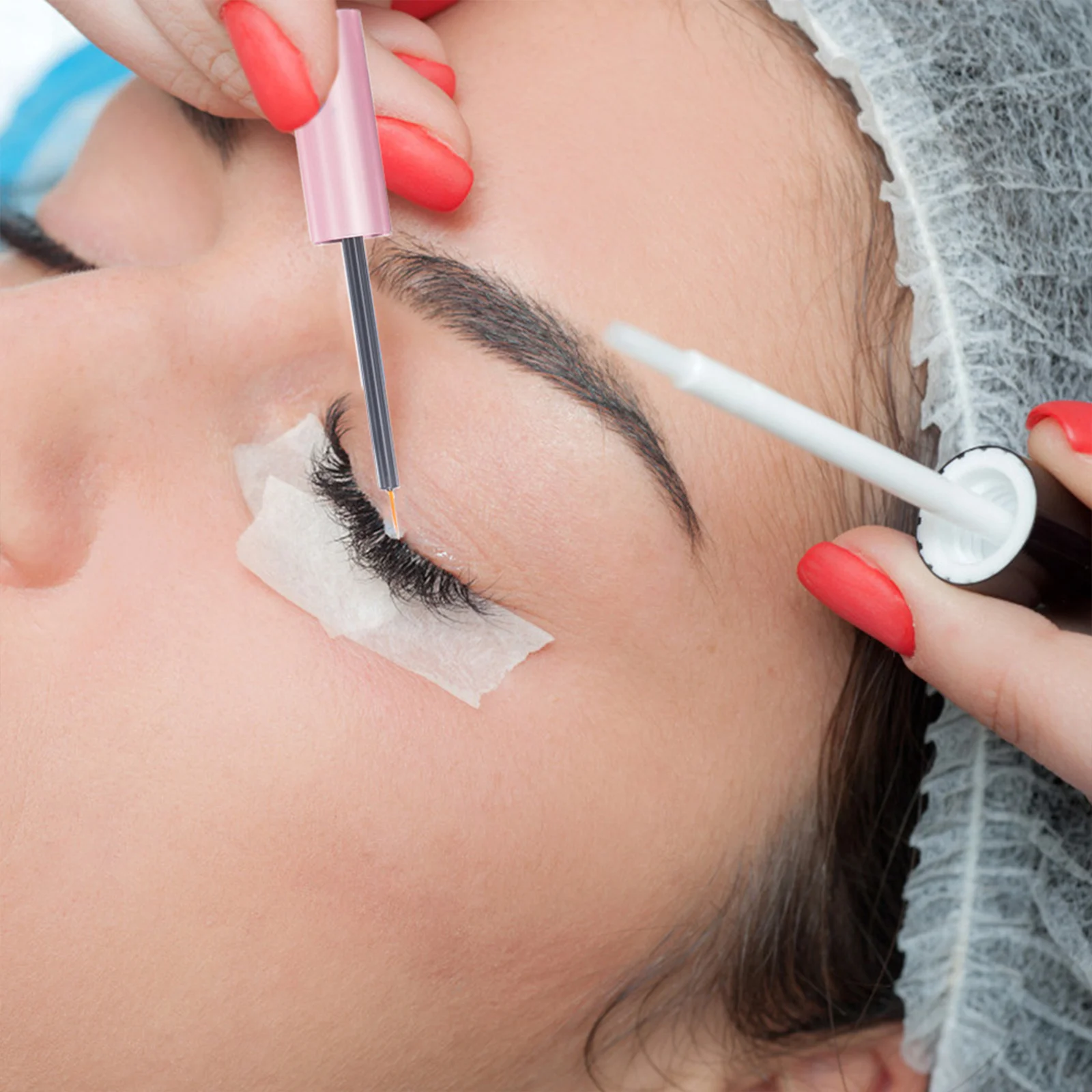 

Booster Eyebrow Growth Fluid Thicker Lashes Serum Rapid Liquid Eyelash Extension Tool Enhancing Pink