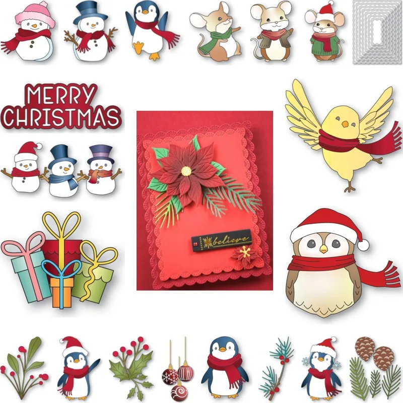 Fan Stitch Scalloped Frames  craft metal cutting dies mold strips sheet scrapbook paper craft knife mold blade punch stencils