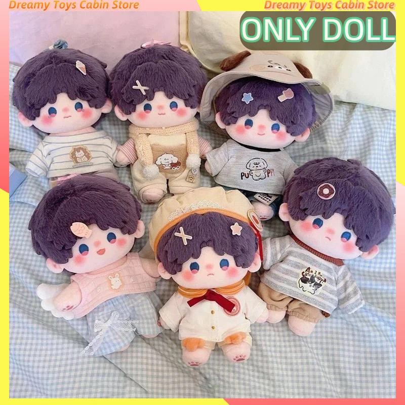 

Оригинальная фанатская хлопковая кукла 20 см с подвижным скелетом, плюшевая игрушка из кроличьего меха Love And Deepspace Qi Yu для коллекции фанатов аниме и игр