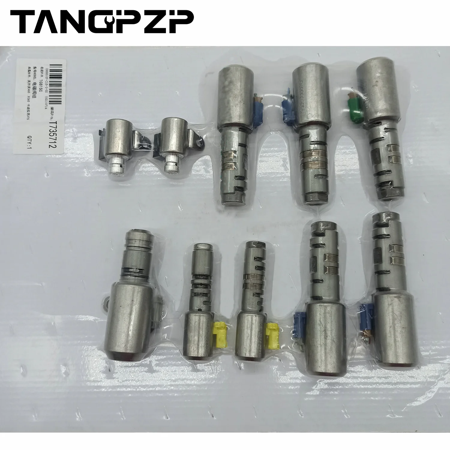 Tangpzp Tg81sc Tg-81sc Af50 8-speed Transmission Solenoid Kit 10pcs For Bmw Mini Tg81sc-0017-fn Ga8f22aw Volvo