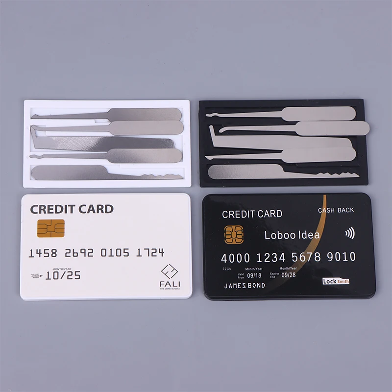 Robust Upgraded Portable Card Toolbox – Ideal for any Locksmith Fan