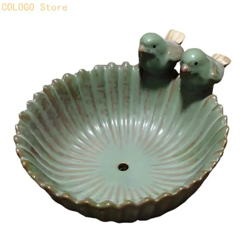 Elegant Ceramic Succulents Planter With Drainage Hole For Healthy Growth D0LD