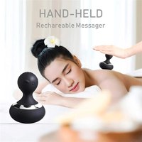 Multifunctional Rechargeable Massager Gourd Shaped 10 Speed Variable Frequency Low Noise Silicone Touch Electric Massage
