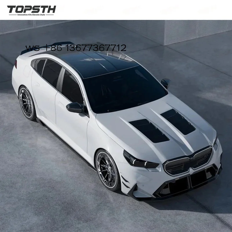 

High Quality ODM OEM Carbon Fiber Engine Hood M5 G90 G99 TT Style Lightweight Car Bonnet Upgrade New Condition