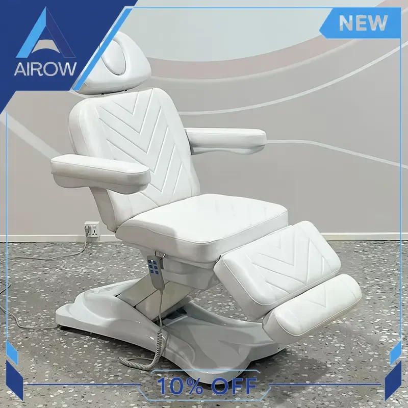 for Universal 3 Motor Electric Massage Bed Extendable Headrest Leg Section Spa Therapy Table Beauty Salon Furniture Equipment