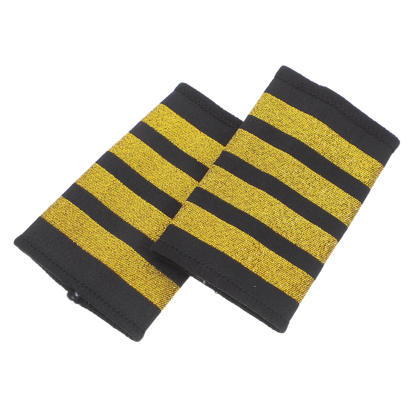 زوج واحد من لوحات الكتف الاحترافية لطلاب الطيران والمدارس الطائرة والنوادي الطائرة وإكسسوارات موحدة للكابتن