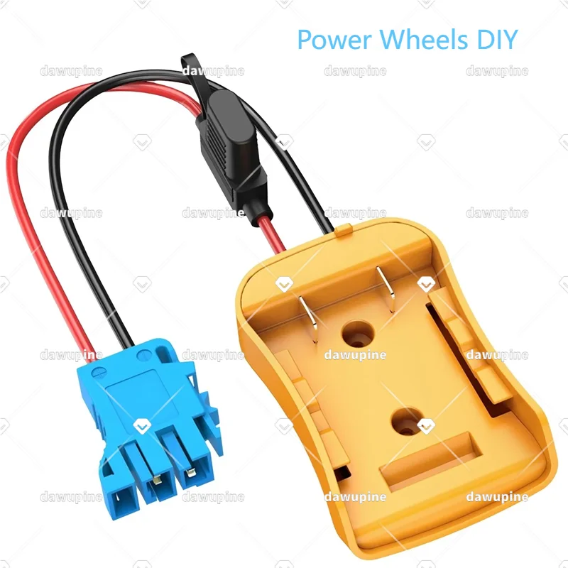 Power Wheels DIY Adapter Adapter Cable for Makita for Milwaukee for Dewalt 18V 20V Battery for Peg-Perego for Kids Ride-on Car