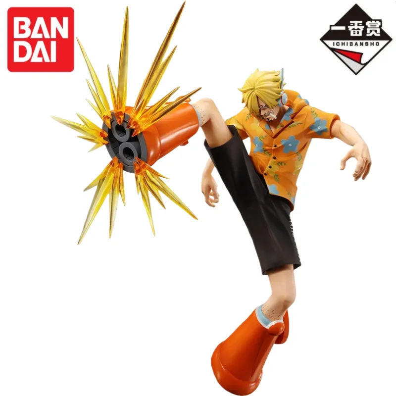 

In Stock Original Bandai Ichiban Kuji One Piece Monkey D Luffy Roronoa Zoro Sanji Ethanbaron Bartholemew Kuma Figure Anime Model