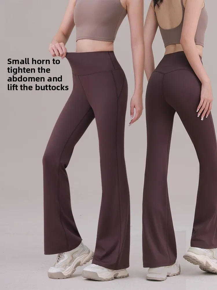 Pantaloni fitn a vita alta Leggings sportivi per il controllo della pancia da donna Pantaloni comodi e leggeri da yoga B Bell Bot