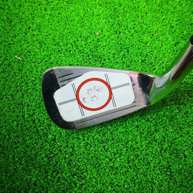 10pcs Golf Impact Tapes Labels Training Aids Recorder Kit Golf Training