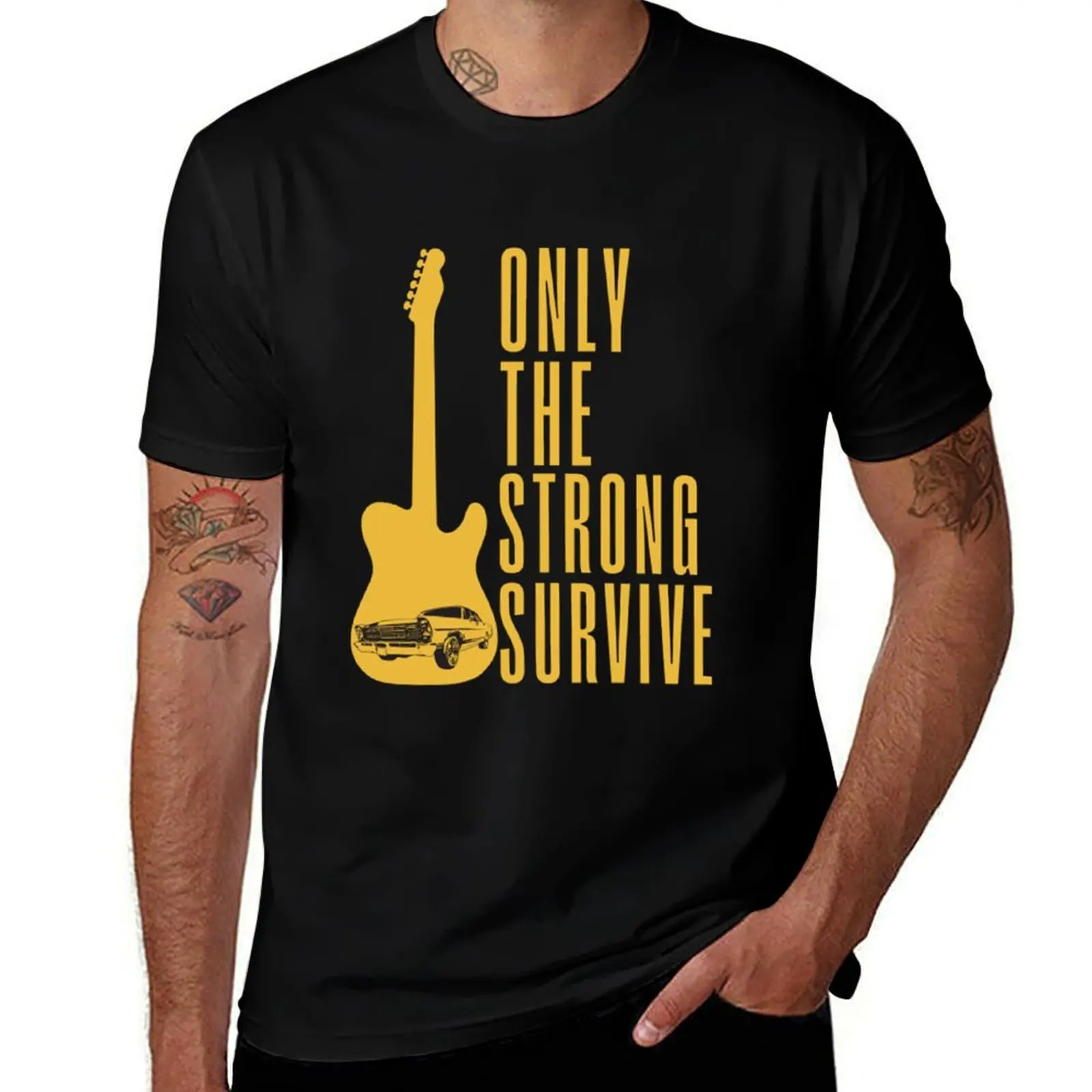 Only The Strong Survive T-Shirt Moisture Control Sports Tee T-Shirt