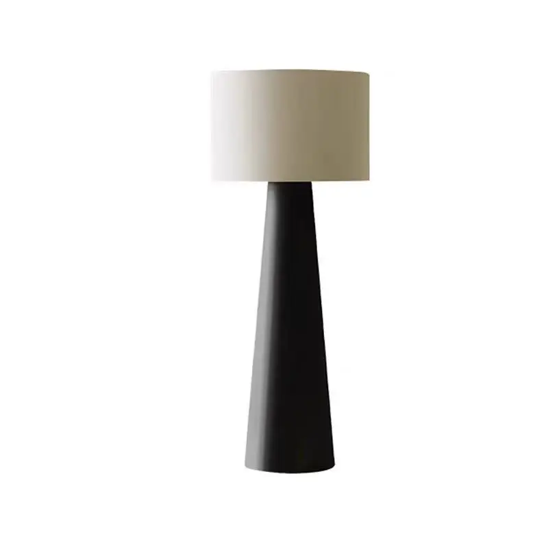 Medieval wabi-**** wind floor lamp living room sofa side bedroom study Japanese retro creative personality art high sense