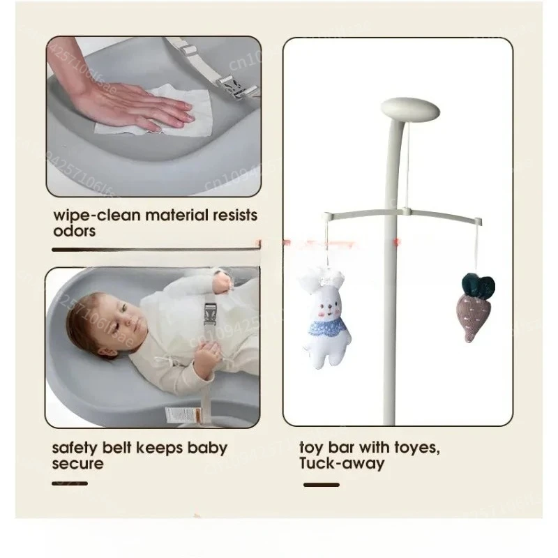 ملابس تغيير حفاضات الأطفال الرضع والأطفال، طاولة رعاية متعددة الأغراض، طاولة حمام للتدليك المحمولة