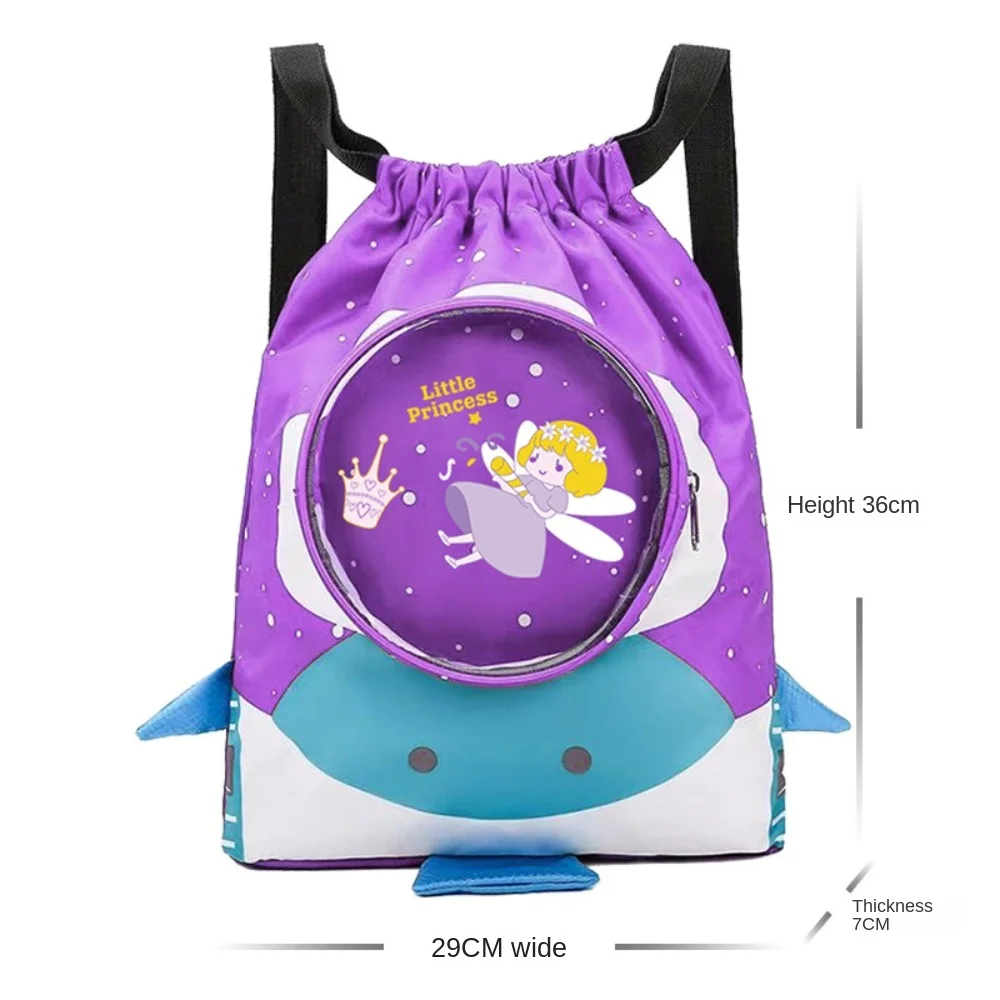 Hot Sale Dry Wet Separation Swimming Storage Bag Oxford Lightweight Waterproof Bag Cartoon Large Capacity Shoulder Bag Gift