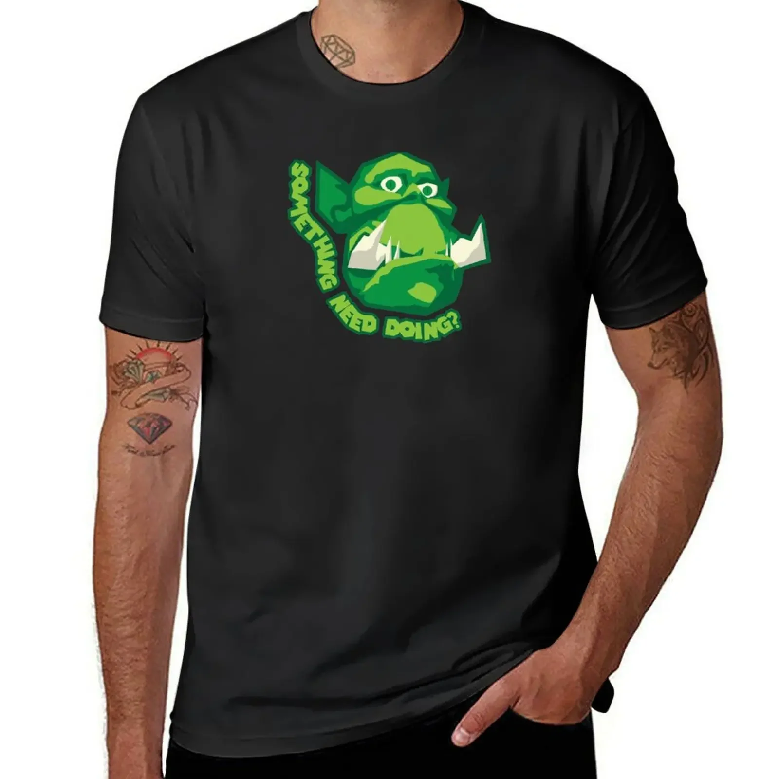

Something need Doing T-Shirt graphic t shirts cotton graphic tees summer top vintage t shirt men