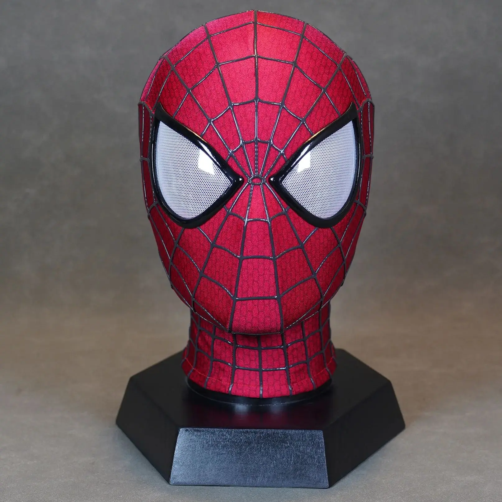 

The Amazing Spider-Man 2 Mask with Faceshell & Magnetic Lenses 1:1 3D Peter Parker Spiderman Mask Replica Cosplay Cos Mascara