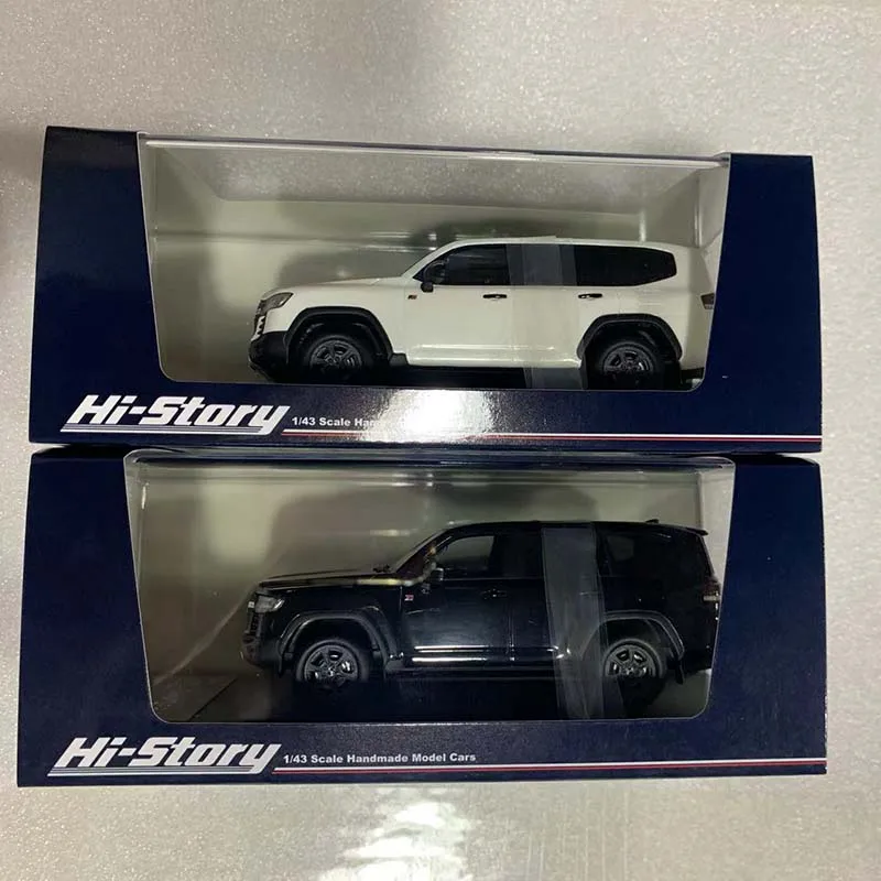 Hi-store Brand 1/43 Scale Resin Model Car LAND CRUISER GR SPORT 2021 Classic Vehicles Car Model Toy Collection Decoration