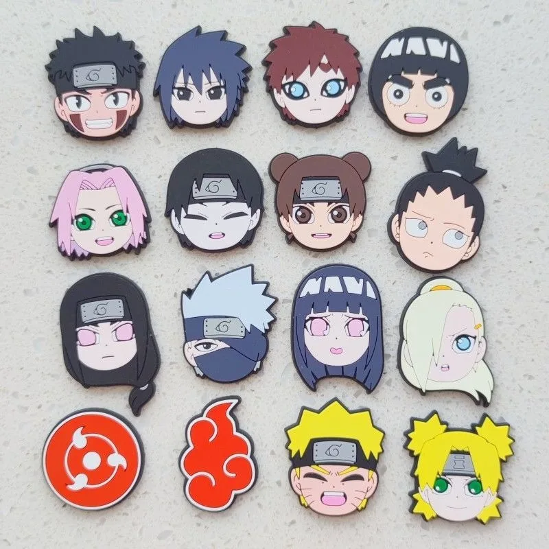 Charmes Pour Crocs Assortis – Anime DBZ, Naruto, Pokémon (lot Unique)
