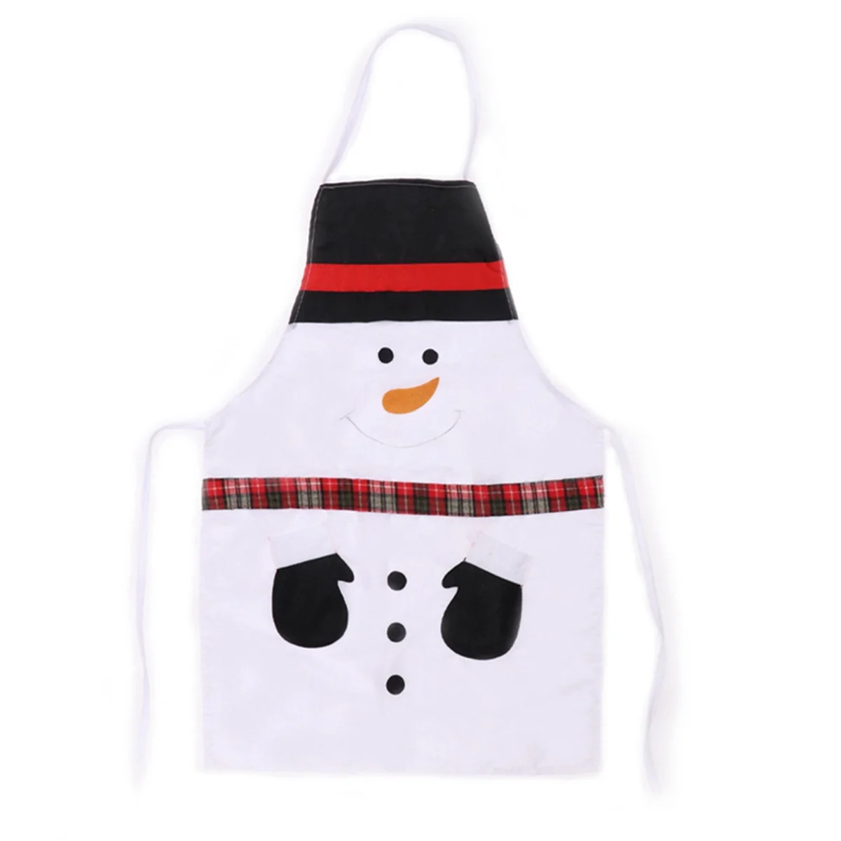 Christmas Apron Santa- for Merry Christmas Cooking Family- Party-, B Red