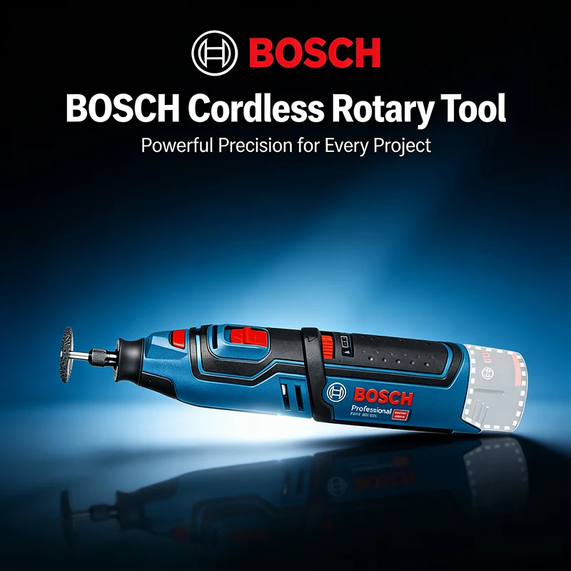 

Аккумуляторная шлифовальная машина Bosch GRO 12V-35, 12В, электрический многофункциональный роторный инструмент для гравировки, шлифовки, полировки, сверления, электроинструмент
