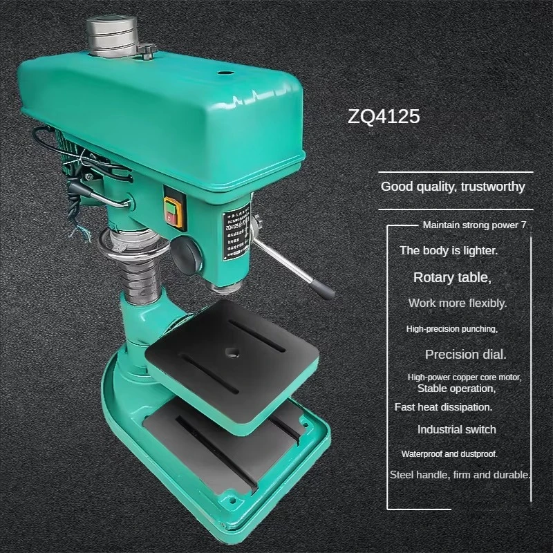ZQ4125 30mm Industrial  High-precision Large-stroke Industrial Iron Bench-top High-power Tool Drilling Punching Machine