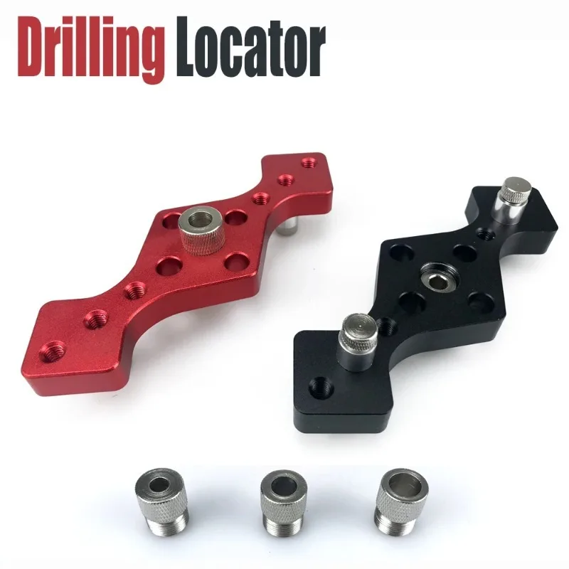 

Набор для сверления карманных отверстий в дереве: вертикальный центрирующий дюбель-фрезер, направляющая для сверления, приспособление для сверления, направляющая для сверления с подвижным механизмом, 6/8/10 мм