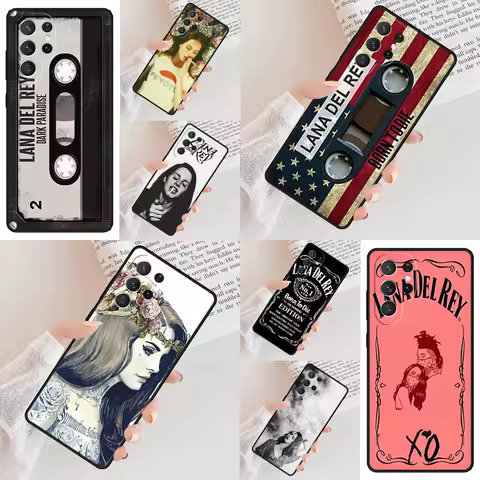 Amazing Lana Del Rey Phone Case For Samsung Galaxy S24 S23 S22 S21 Ultra S10 Note 10 Pro S20 Plus FE S9 S8 Cover