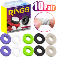 Silicone Precision Rings for PS4 PS5 Thumbstick Analog Stick Aim Assist Motion Control Rings for Xbox One Switch Pro Controller