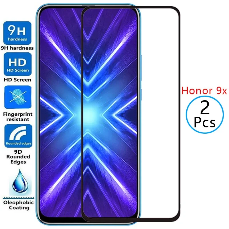 Защитное закаленное стекло 9d для huawei honor 9x premium pro, защитная пленка для экрана honor 9x, honor onor, honor 9 x, x9