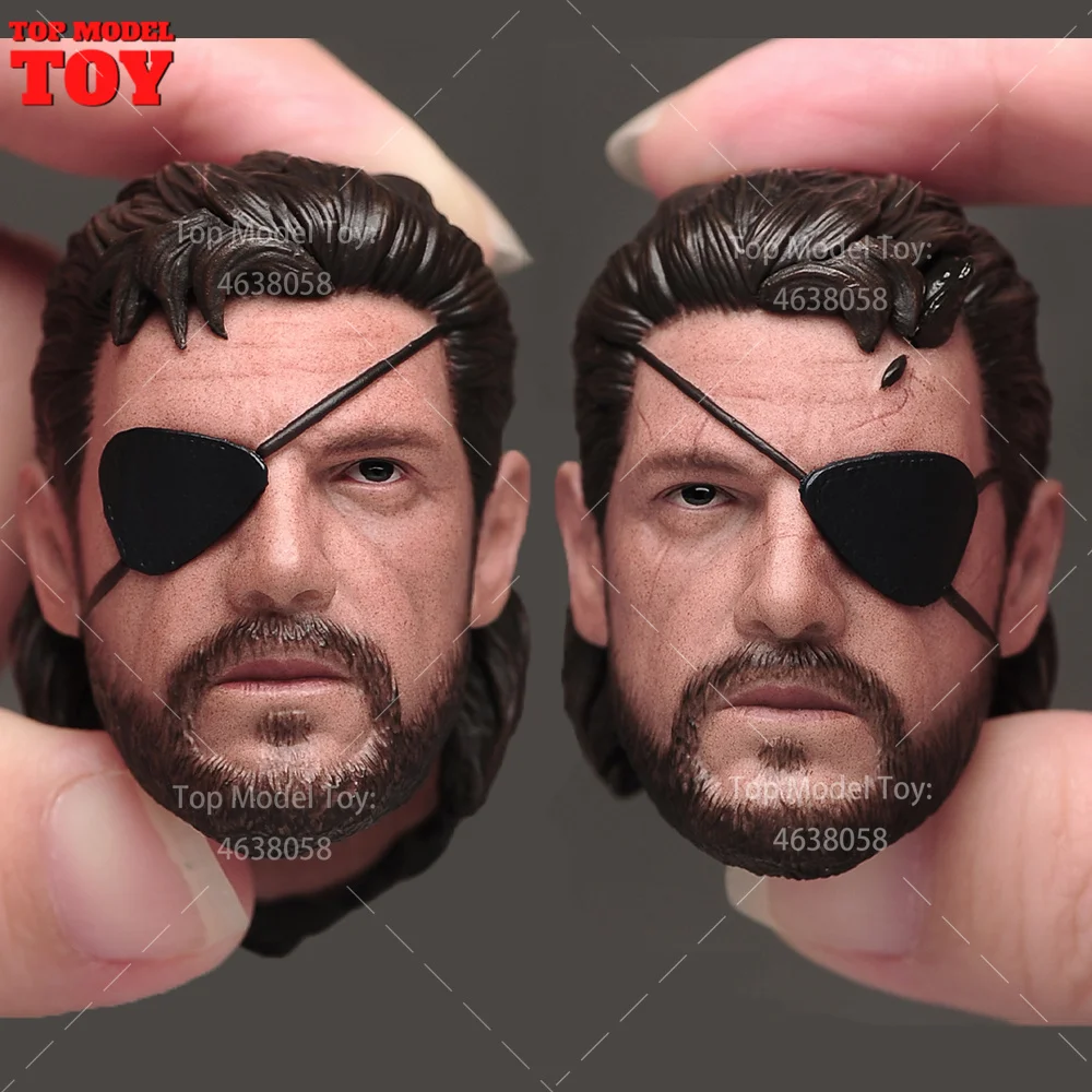 1/6 Scale Uncle Snake One Eyed Head Sculpt Normal/ Enchanted Head Carving Model For 12