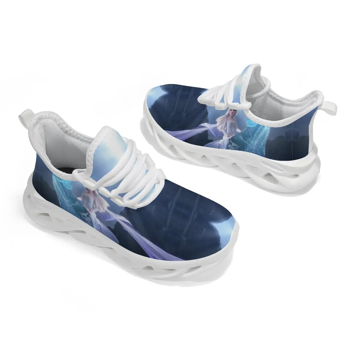 

Disney Kids Girls Shoes 2025 New Children Sneakers Girls Elsa Frozen Princess Casual Sport Shoes Student Shoes Teen Shoes